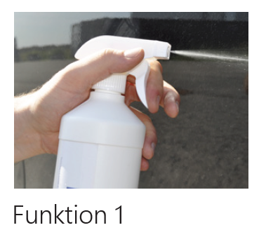 Hautpflege-Sprühlotion 1 Liter, Kartusche weiß