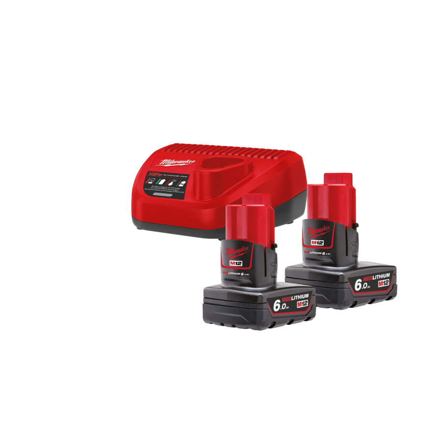12V MILWAUKEE Starterset M12NRG-602